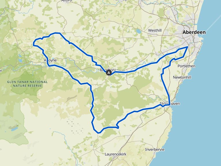 Causey Mounth, Cairn o' Mount & Queen's View loop from Banchory